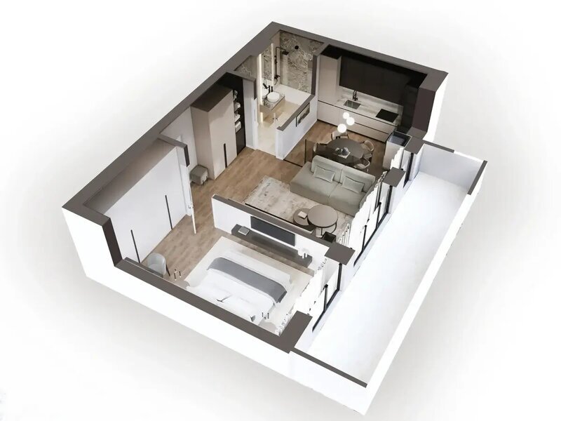 Horizon City, Pipera, apartament 1 camera, parcare inclusa, comision 0%.